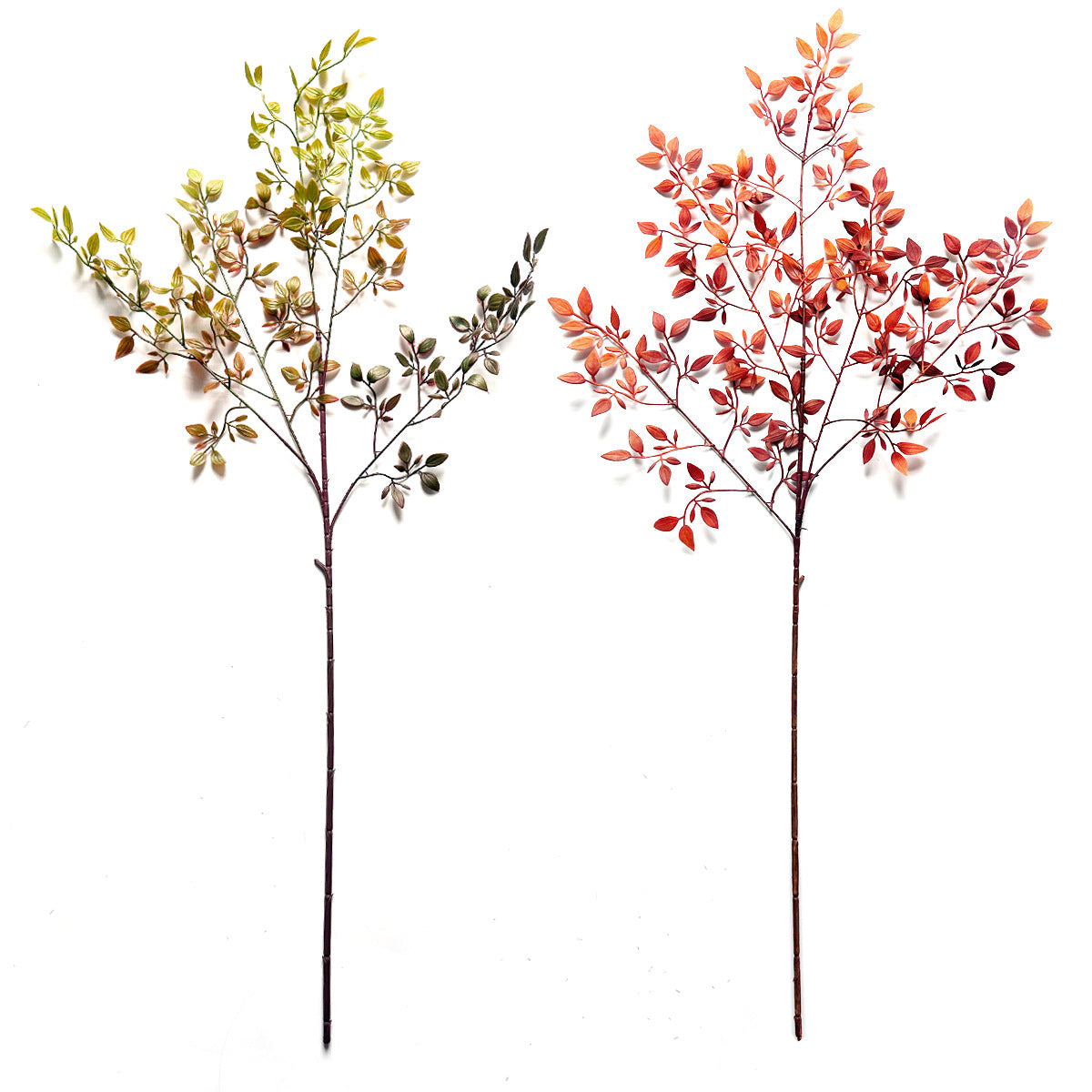 Künstliche Nandina Domestica 93 cm, realistische Optik, ideal für Hochzeiten, Veranstaltungen und Zuhause, langlebig, pflegeleicht, dekorativ