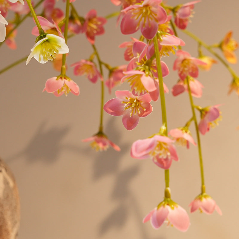 Künstliche Hängeblumen 3er-Set, 100cm lang, täuschend echte Girlande für Hochzeit, Deko & Gastronomie, pflegeleichte Raumdekoration