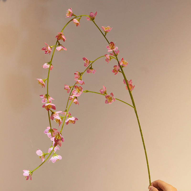 Künstliche Hängeblumen 3er-Set, 100cm lang, täuschend echte Girlande für Hochzeit, Deko & Gastronomie, pflegeleichte Raumdekoration