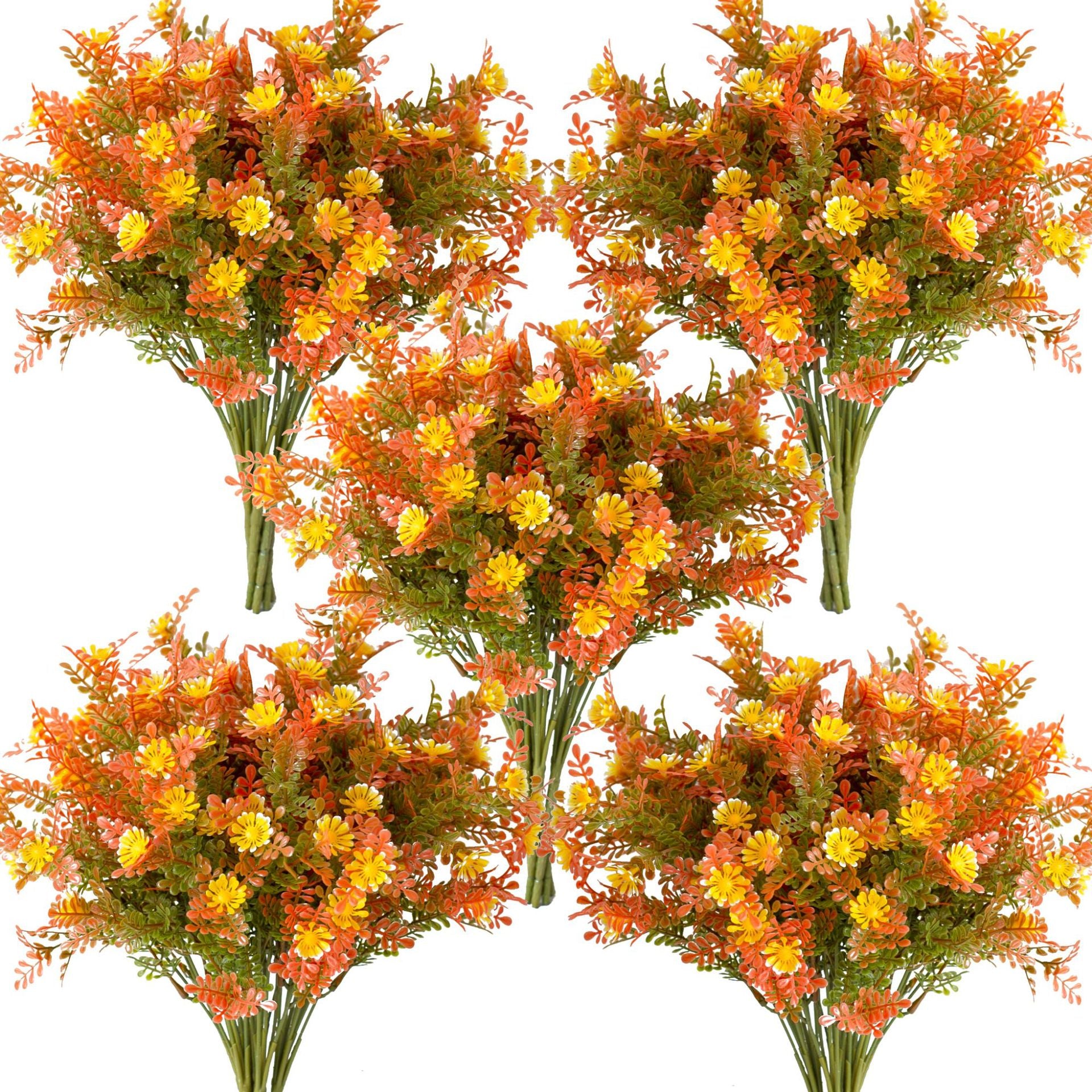 Künstliche Eukalyptus-Pflanze, 35 cm, realistisch, ideal für Hochzeiten, Dekoration, Café, Einzelhandel, 5er Set