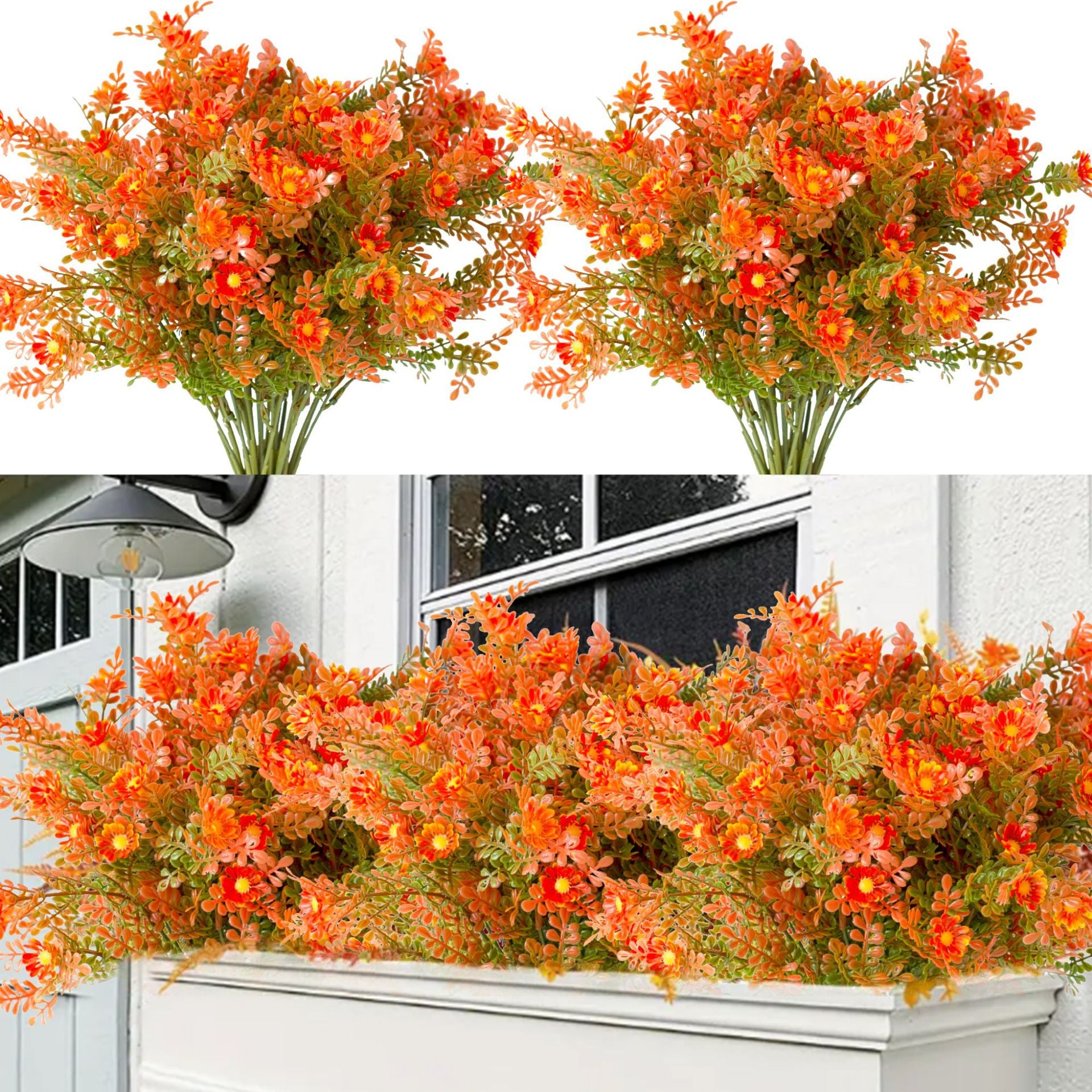 Künstliche Eukalyptus-Pflanze, 35 cm, realistisch, ideal für Hochzeiten, Dekoration, Café, Einzelhandel, 5er Set