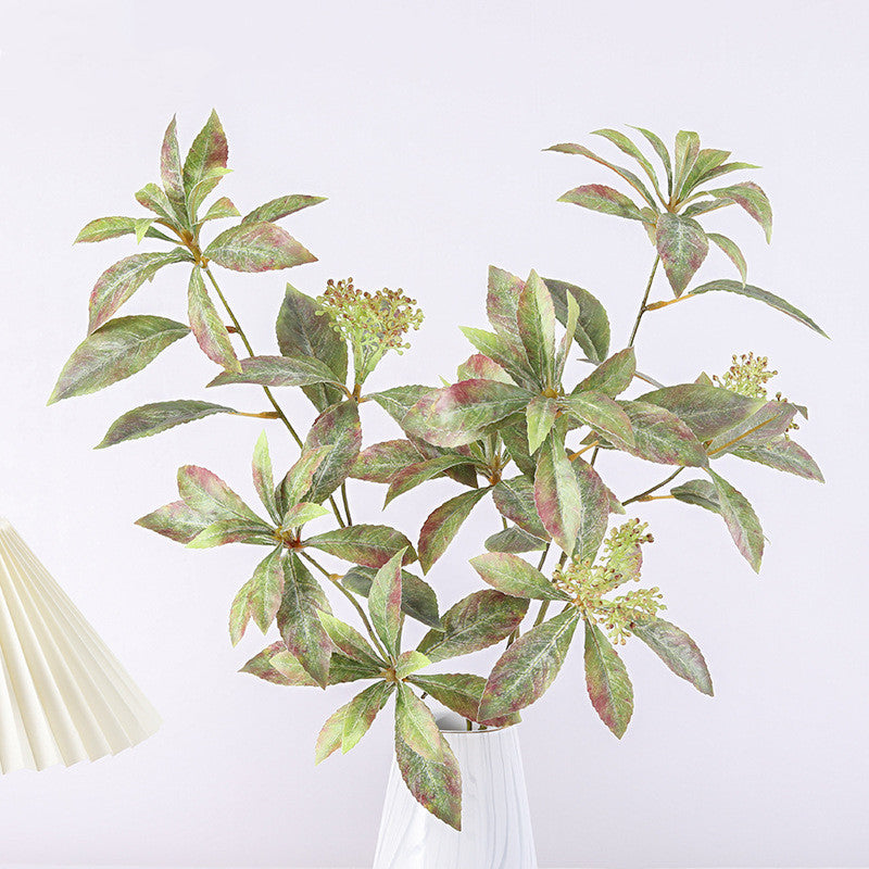 Faux-Fruchtbaum mit Maizui-Blättern, 54 cm hoch, täuschend echt, ideal für Hochzeiten, Cafés, Einzelhandel, langlebige Deko