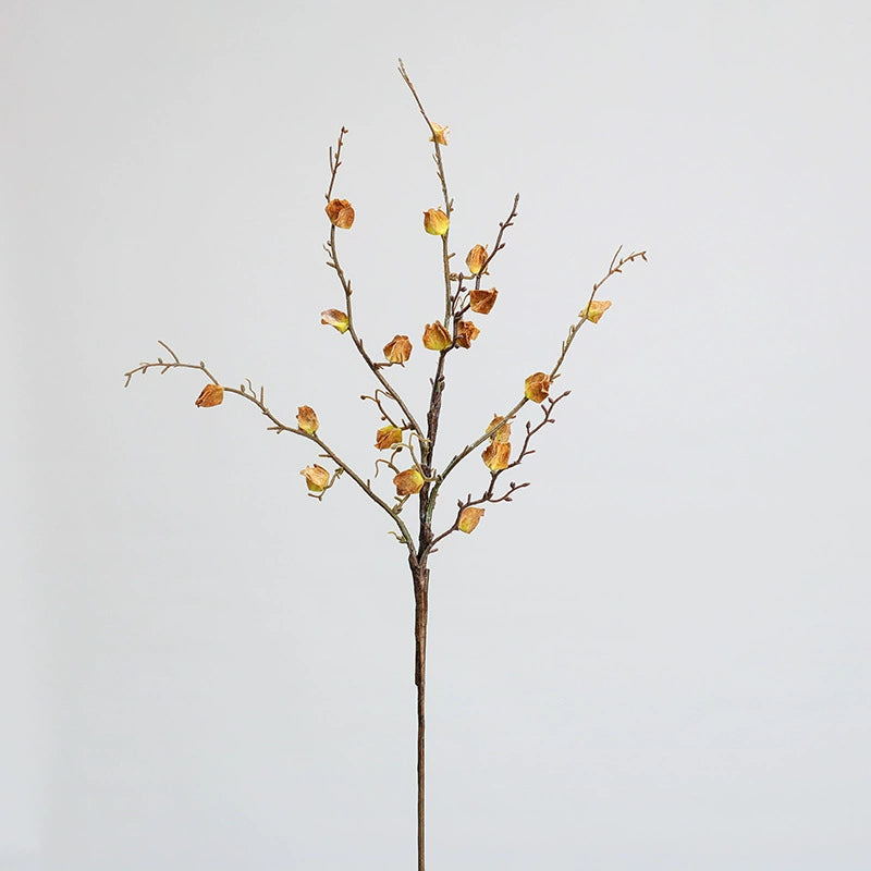 Winterliche, frostige Kunstblumen Zweig-Dekoration 75cm, realistisch, in 5 Farben, ideal für Hochzeiten, Cafés, Einzelhandel, langlebig und pflegeleicht