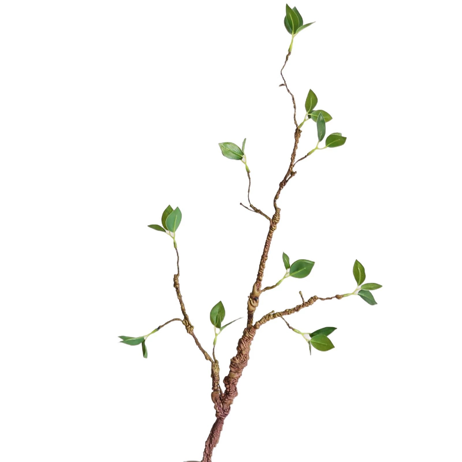 Hochwertige Kunstpflanze mit grünen Blättern, 84 cm, täuschend echt, ideal für Hochzeiten, Cafés und Wohnraumdekoration, pflegeleicht, langlebig