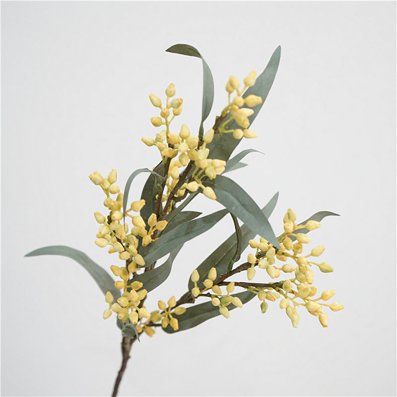 Eukalyptusfrucht 76cm, hochwertige Kunstpflanze, realistische Optik, ideal für Hochzeiten, Cafés, Einzelhandel, langlebige Dekoration