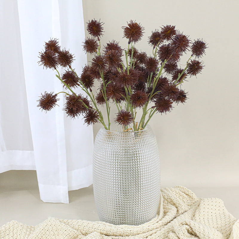 Künstliche Kastanienfrucht, 55 cm, realistisch, für Hochzeiten, Café-Dekoration, Einzelhandel, langlebig, pflegeleicht