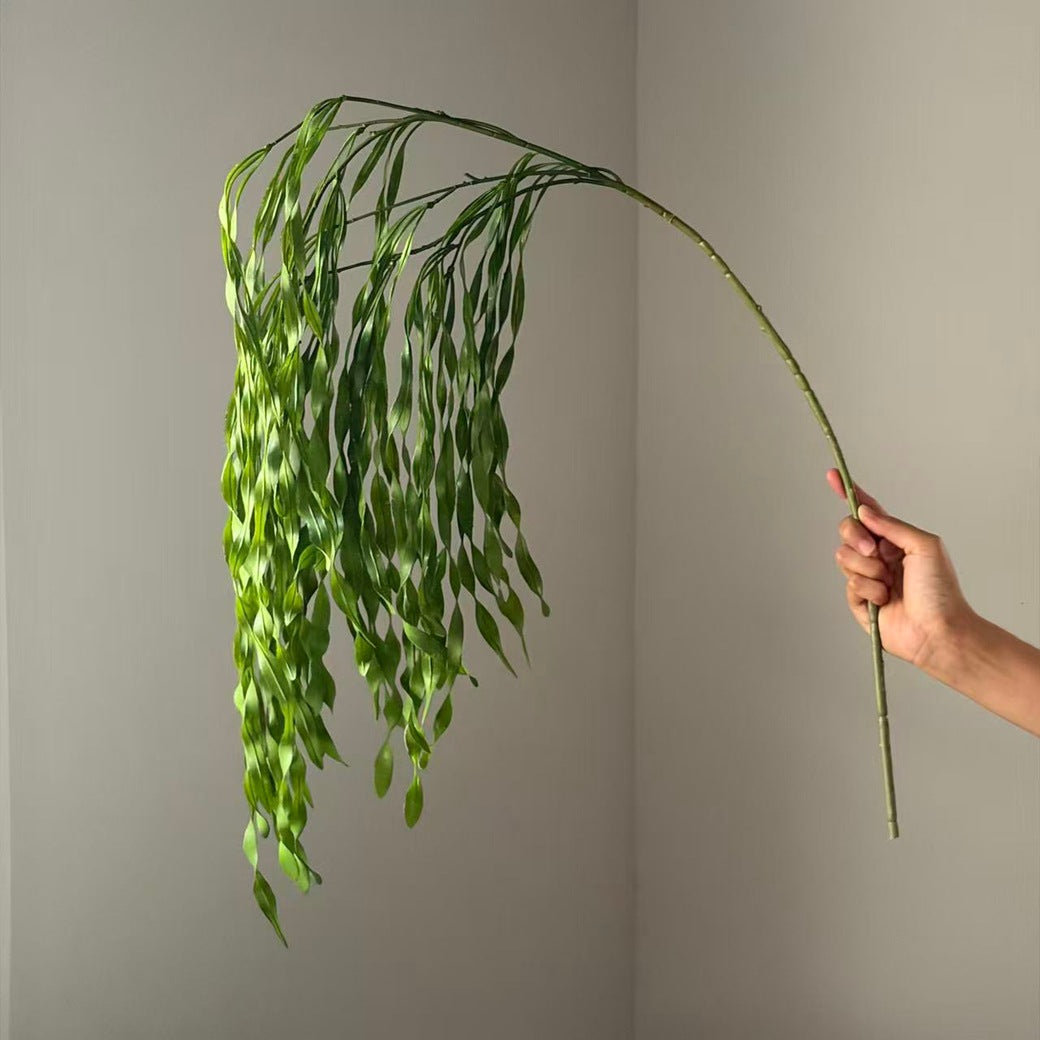 Hochwertige Kelp Vine Wanddeko, 130cm lang, 80cm hoch, realistisch, langlebig, perfekt für Hochzeiten, Cafés, Einzelhandel, Dekoration