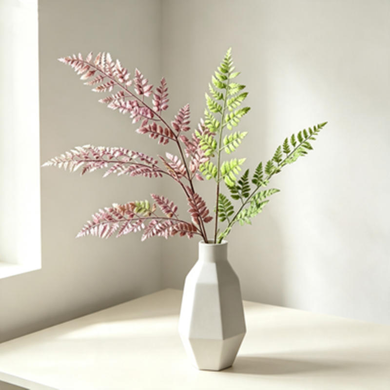 Hochwertige künstliche Blattzweige 71 cm, täuschend echt, ideal für Hochzeiten, Floristen, Innendekoration, langlebig und pflegeleicht
