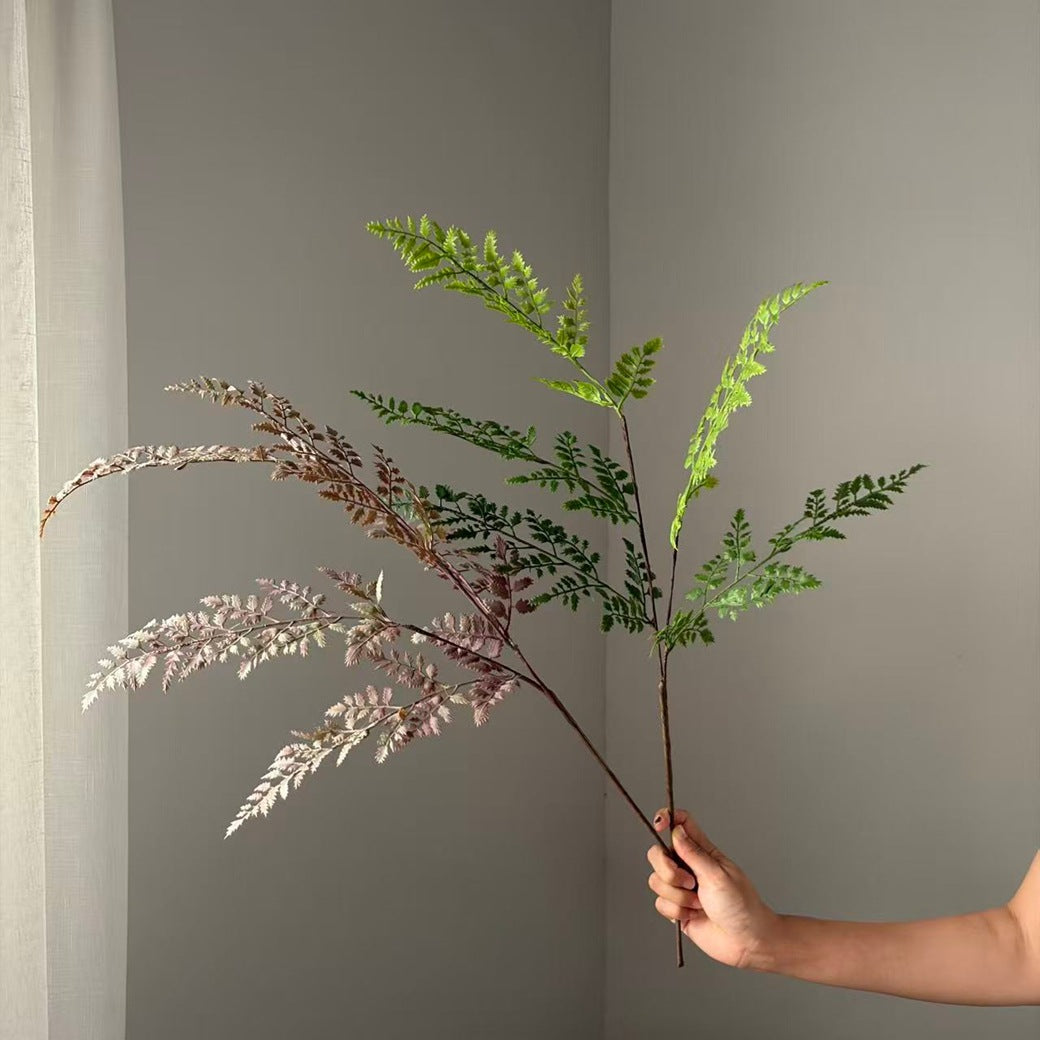 Hochwertige künstliche Blattzweige 71 cm, täuschend echt, ideal für Hochzeiten, Floristen, Innendekoration, langlebig und pflegeleicht