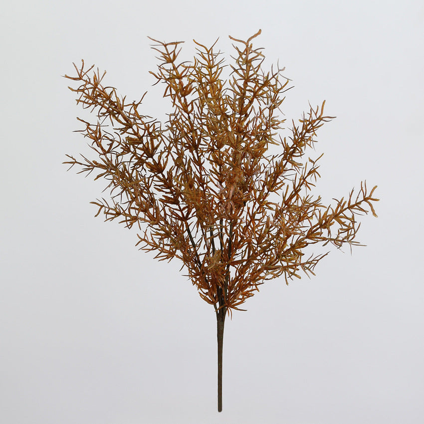 Fauxfarne 42cm & 50cm, realistisch, braun-grün, für Hochzeiten, Cafés, Innendekoration, pflegeleicht, langlebig