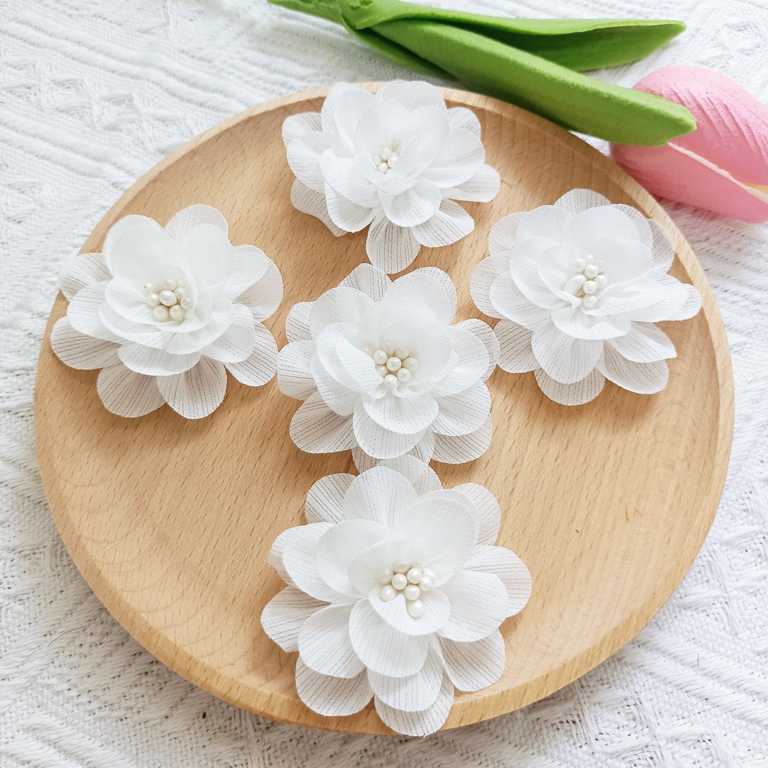 Künstliche Wildblumen Köpfe 5 cm, Realistische Stoffblüten für DIY, Basteln, Hochzeit, Gestecke, Haarschmuck, Geschenkdeko