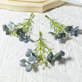 Mini Wildblumen Bund (10 Stk.), 8 cm Kunstblumen zum Basteln, Kleine Seidenblumen für DIY Ansteckblumen, Hochzeit, Gestecke, Geschenk Deko