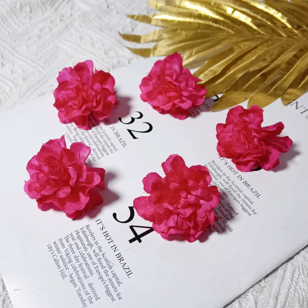 Künstliche Fliederblüten 5,6 cm, Täuschend echte Blütenköpfe für DIY-Kränze, Hochzeitsdeko & Floristik, ideal für Großmengen & Gewerbe
