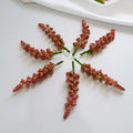 Echte Berührung Weizenpflanze Zubehör, 11cm, Dekorativ, Perfekt für Hochzeiten, DIY Geschenke, Blumenarrangements