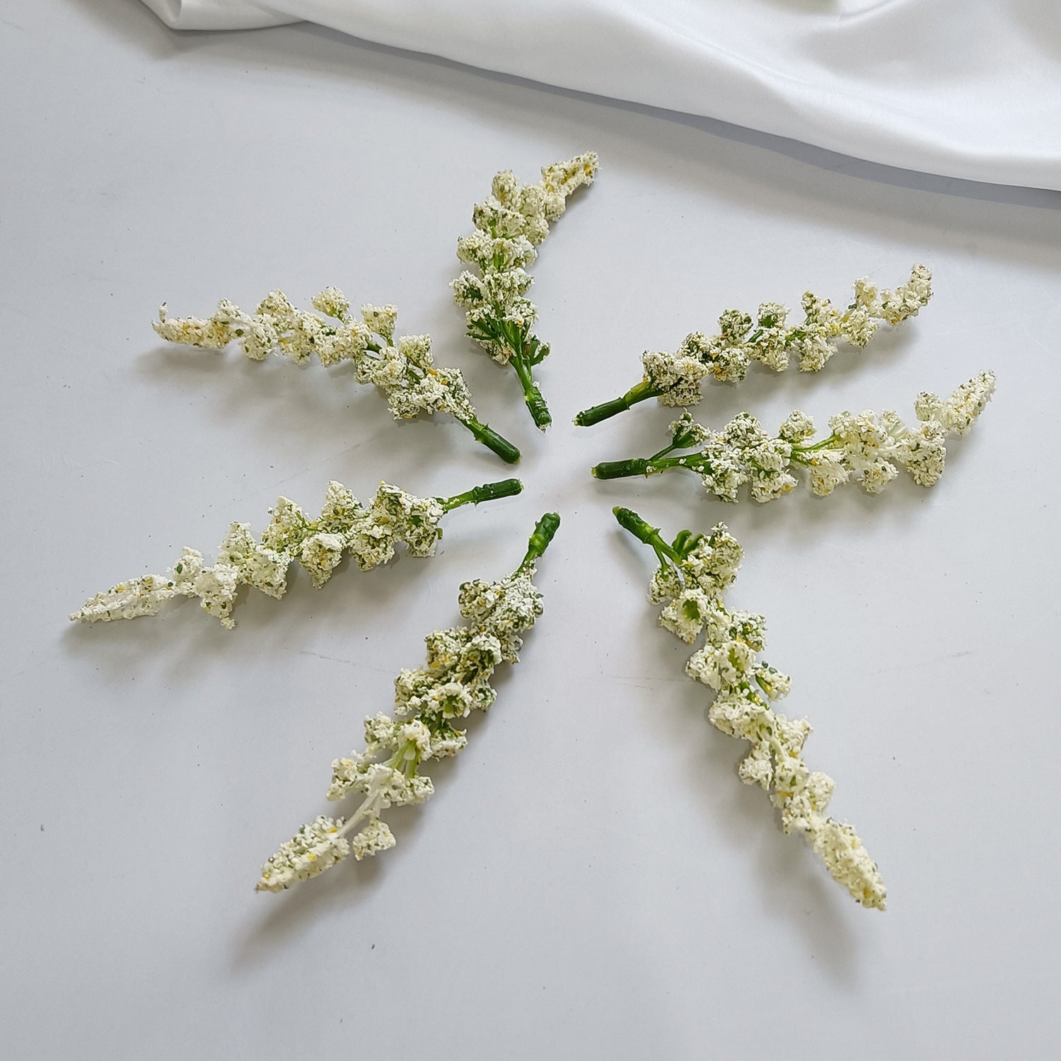 Echte Berührung Weizenpflanze Zubehör, 11cm, Dekorativ, Perfekt für Hochzeiten, DIY Geschenke, Blumenarrangements