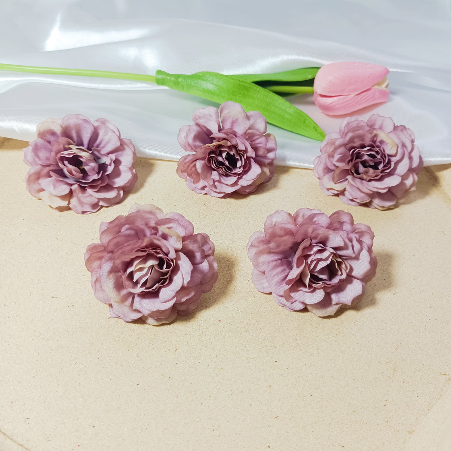 Künstliche Hortensienköpfe 10er Set, 5cm Blüten, Realistische Kunstblumen für DIY Bastelprojekte, Hochzeit, Gestecke, Anstecker, Deko