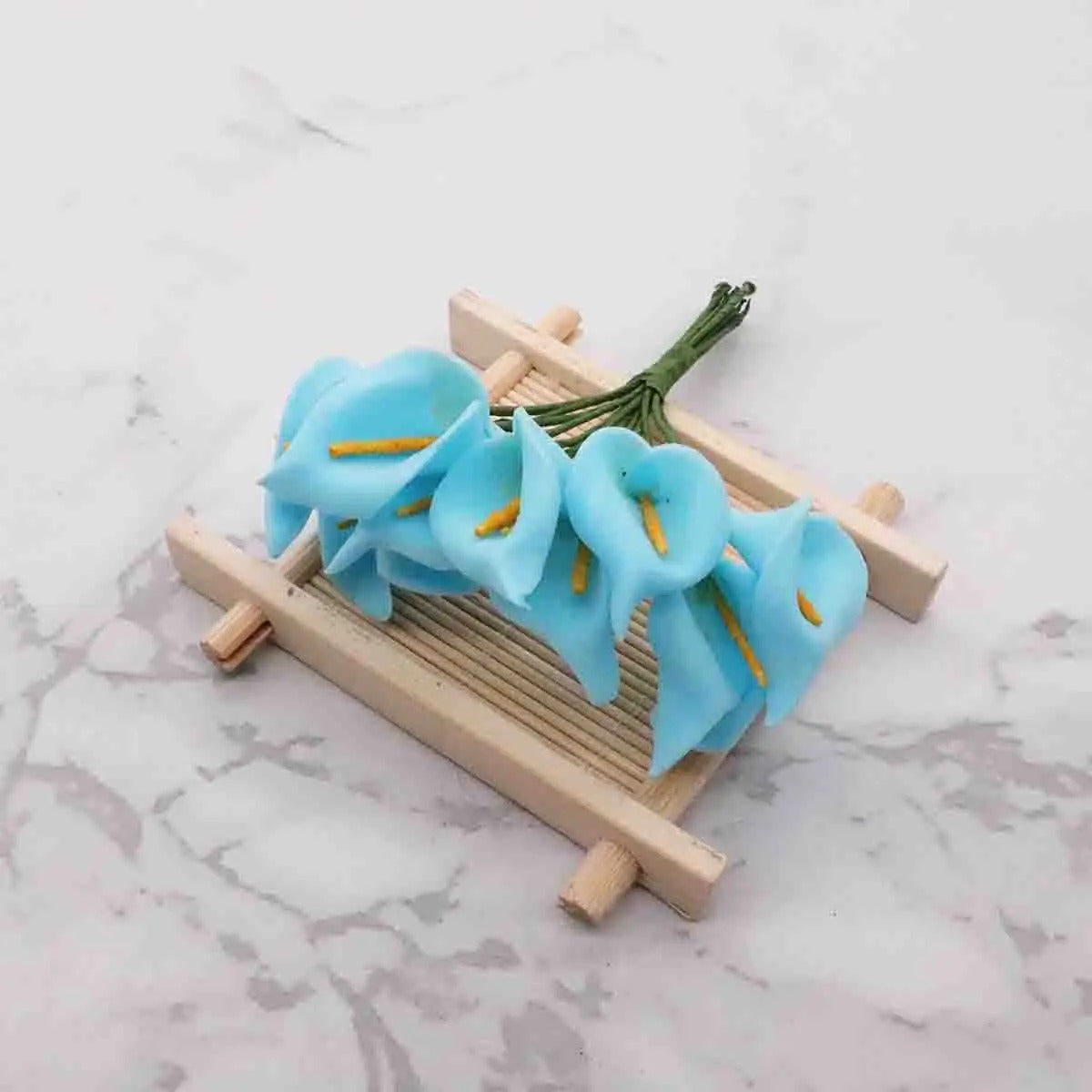 Künstliche Calla-Lilie 11 cm, realistisch, ideal für Hochzeiten, DIY-Geschenkverpackungen, Dekoration für Floristen, Eventplaner