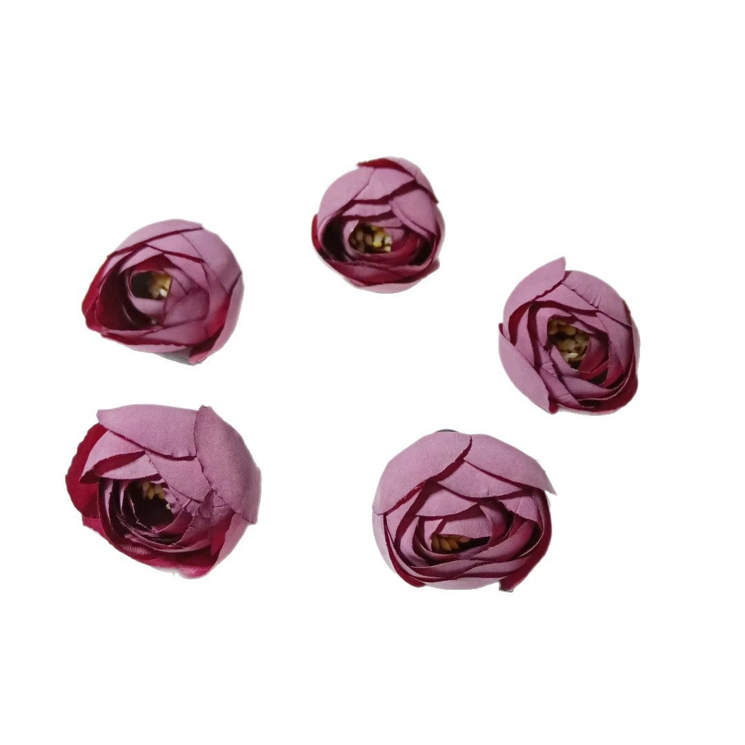 10 Stück Europäischer Vintage Teeblume, Realistische Kunstrosen, 3,5 cm Durchmesser, Perfekt für DIY Hochzeitsdekoration, Blumenkränze, Geschenke