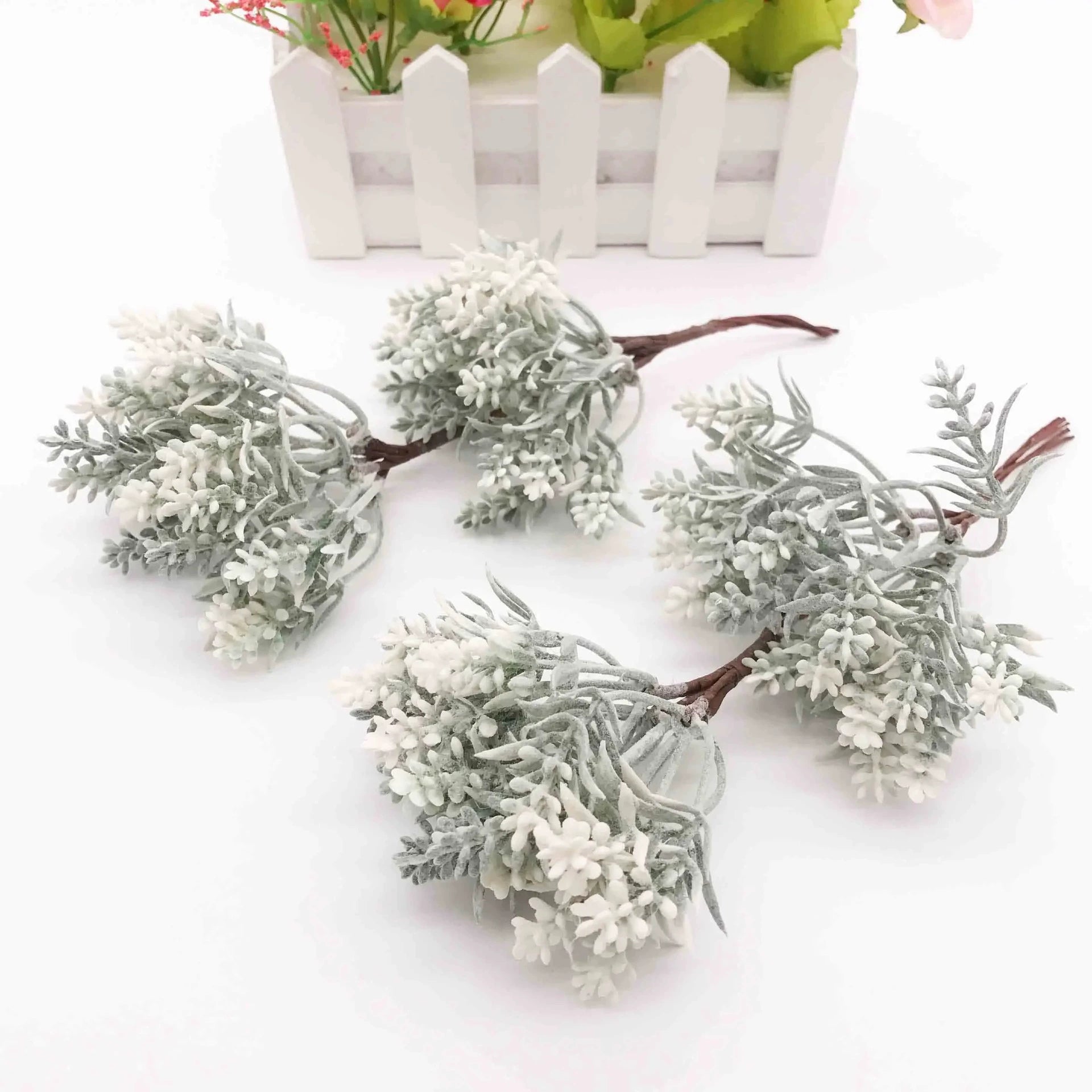 Echte-Look Lavendelstrauß 14cm, hochwertig, ideal für Hochzeiten, DIY Deko, Geschenke, langlebig, pflegeleicht, für Floristen und Eventplaner