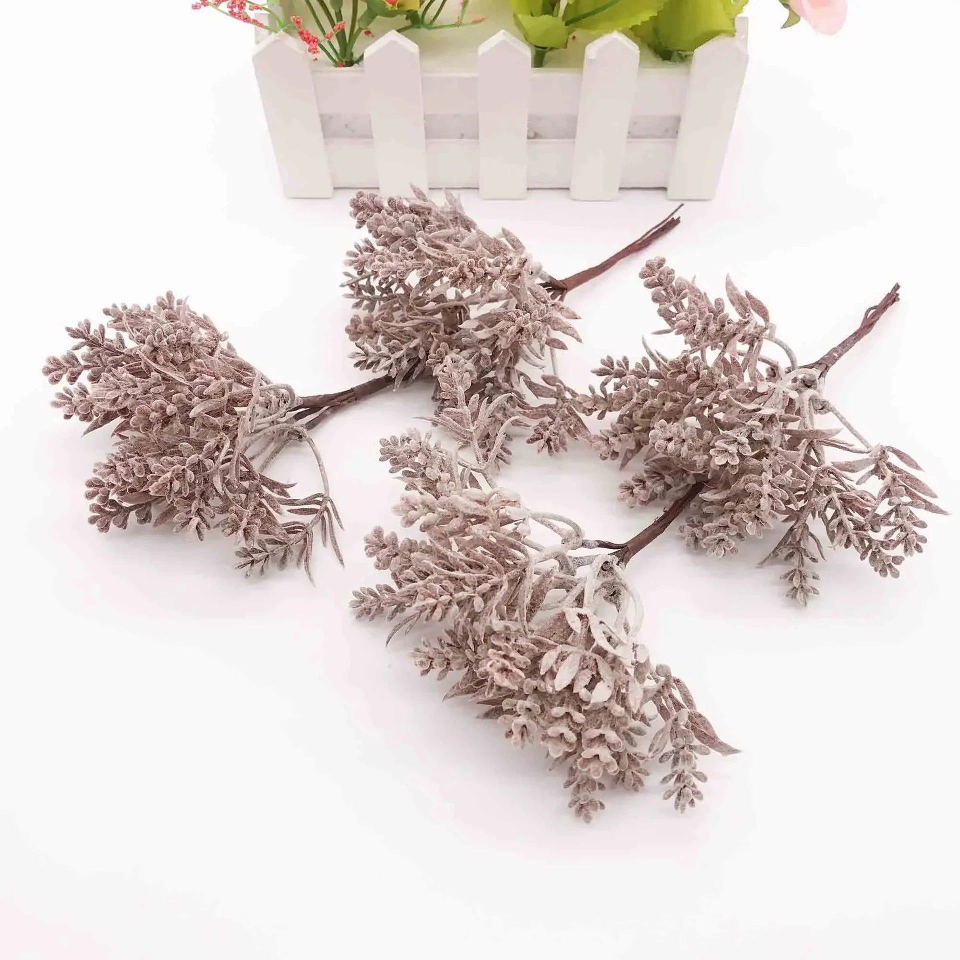 Echte-Look Lavendelstrauß 14cm, hochwertig, ideal für Hochzeiten, DIY Deko, Geschenke, langlebig, pflegeleicht, für Floristen und Eventplaner