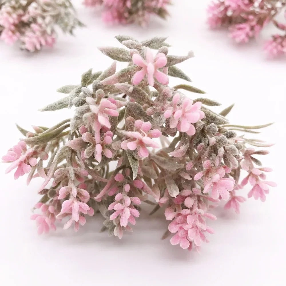 Echte-Look Lavendelstrauß 14cm, hochwertig, ideal für Hochzeiten, DIY Deko, Geschenke, langlebig, pflegeleicht, für Floristen und Eventplaner