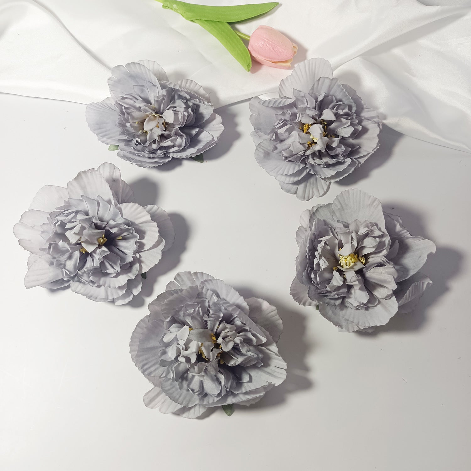 10x Pfingstrosenköpfe künstlich, Ø 10 cm, hochwertige Seidenblumen für DIY-Projekte, Gestecke, Hochzeitsdeko, Mengenrabatt für Floristen