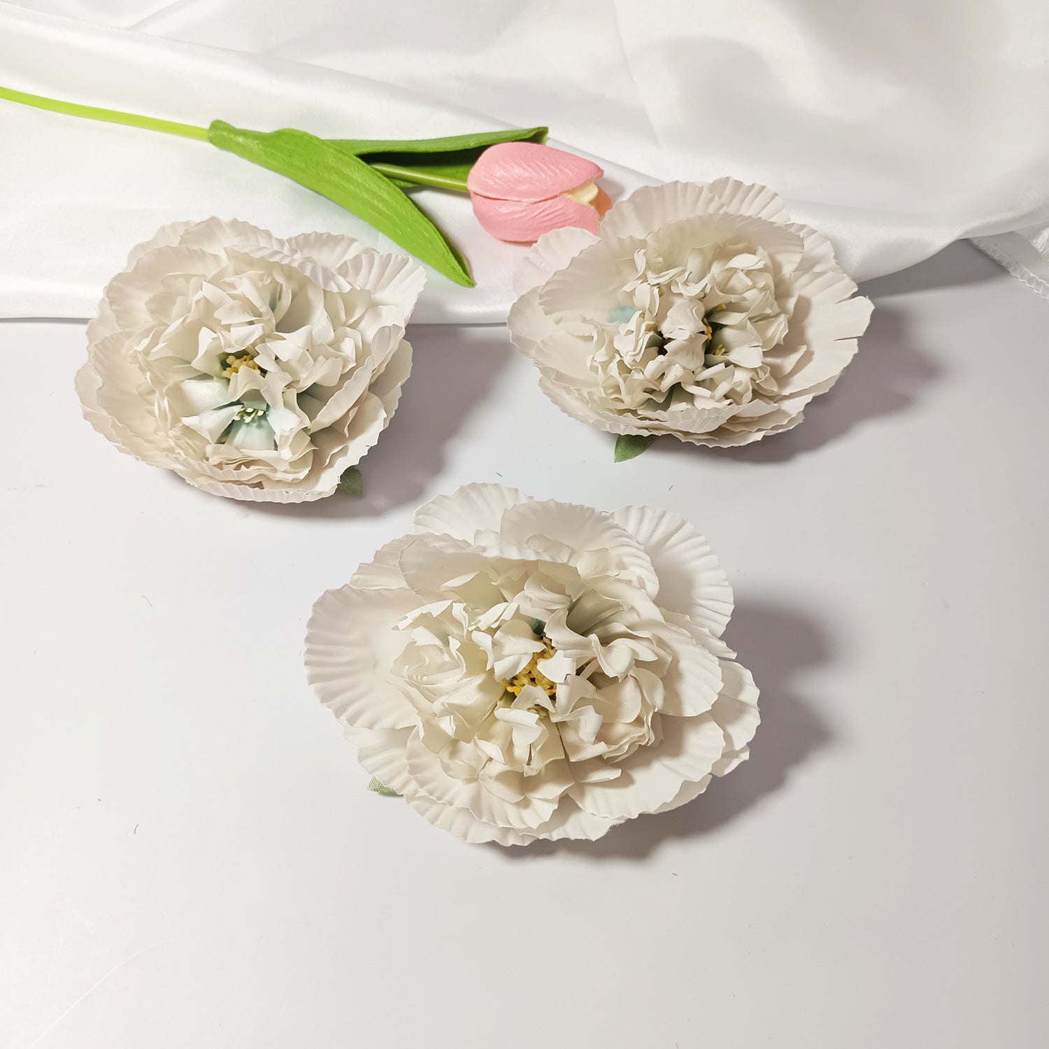 10x Pfingstrosenköpfe künstlich, Ø 10 cm, hochwertige Seidenblumen für DIY-Projekte, Gestecke, Hochzeitsdeko, Mengenrabatt für Floristen