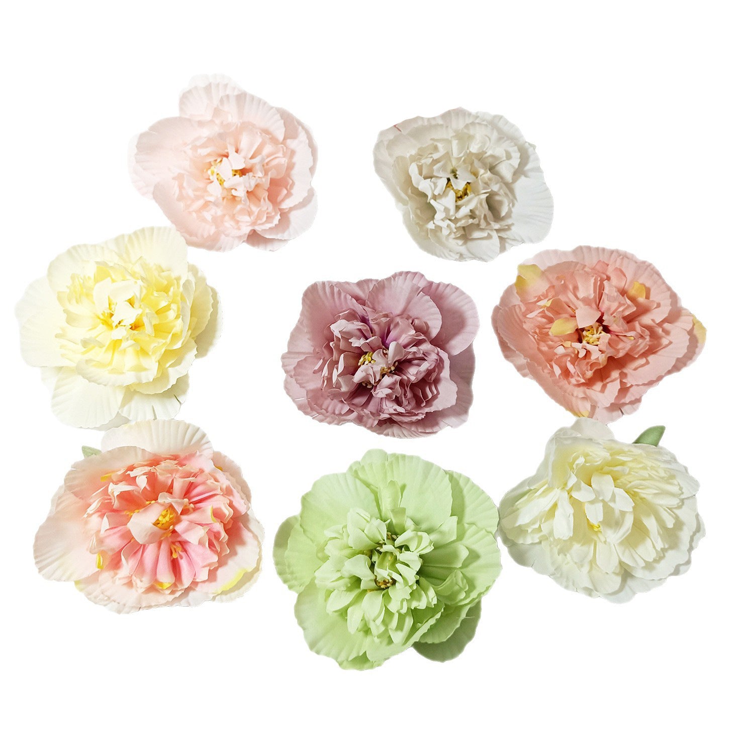 10x Pfingstrosenköpfe künstlich, Ø 10 cm, hochwertige Seidenblumen für DIY-Projekte, Gestecke, Hochzeitsdeko, Mengenrabatt für Floristen