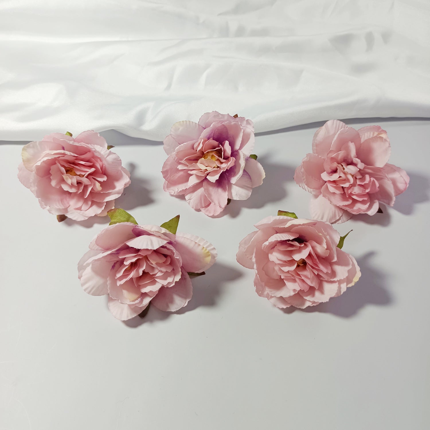 Realistische Kunstblumen Schlaflilien, 7 cm, 10 Stück, für Hochzeiten, DIY-Bastelprojekte, Wohnkultur, Floristenbedarf