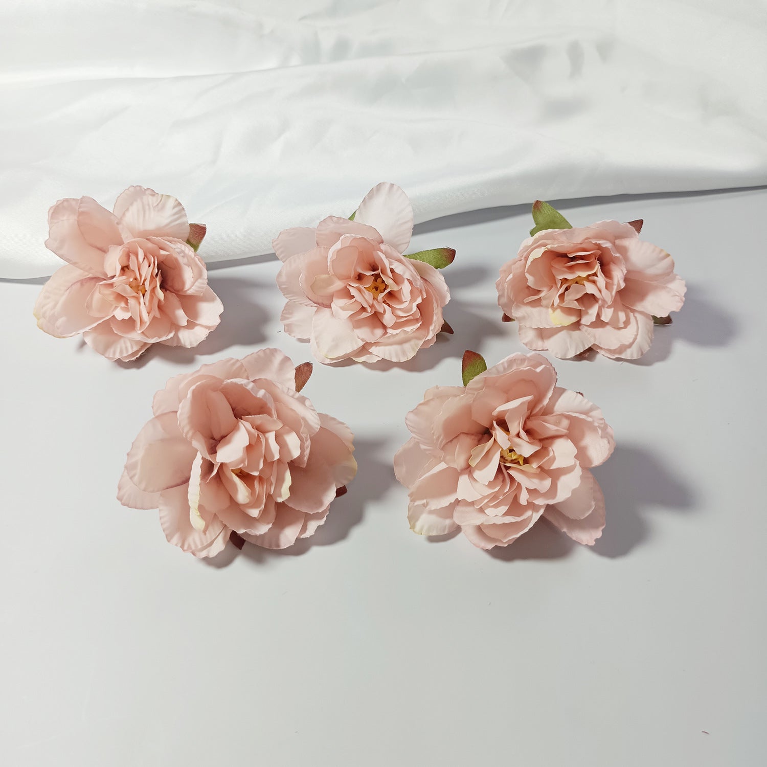 Realistische Kunstblumen Schlaflilien, 7 cm, 10 Stück, für Hochzeiten, DIY-Bastelprojekte, Wohnkultur, Floristenbedarf