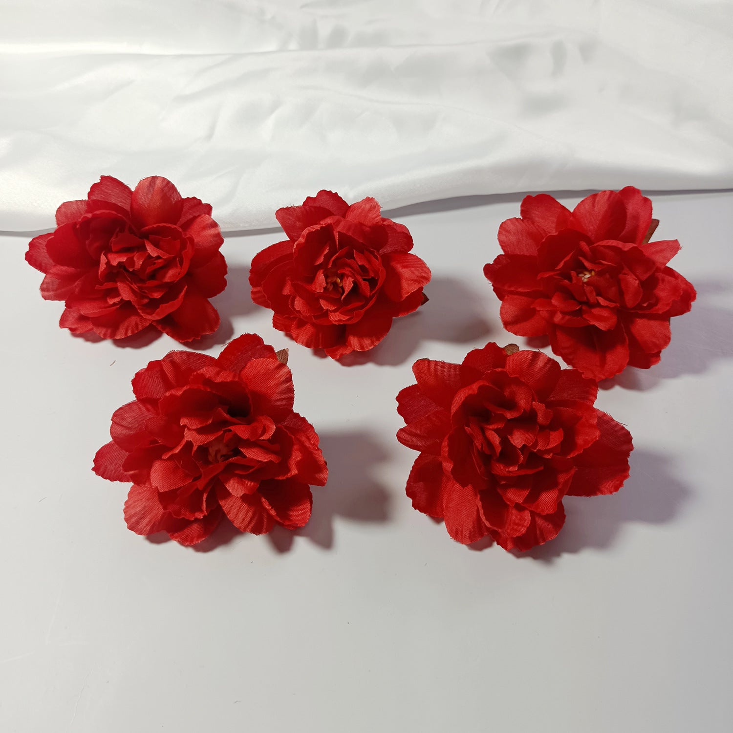 Realistische Kunstblumen Schlaflilien, 7 cm, 10 Stück, für Hochzeiten, DIY-Bastelprojekte, Wohnkultur, Floristenbedarf