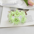 Faux-Blumenperlen-Haaraccessoire, 12 cm, handgefertigt, perfekt für Hochzeiten, DIY-Projekte, Braut- und Veranstaltungsdekoration