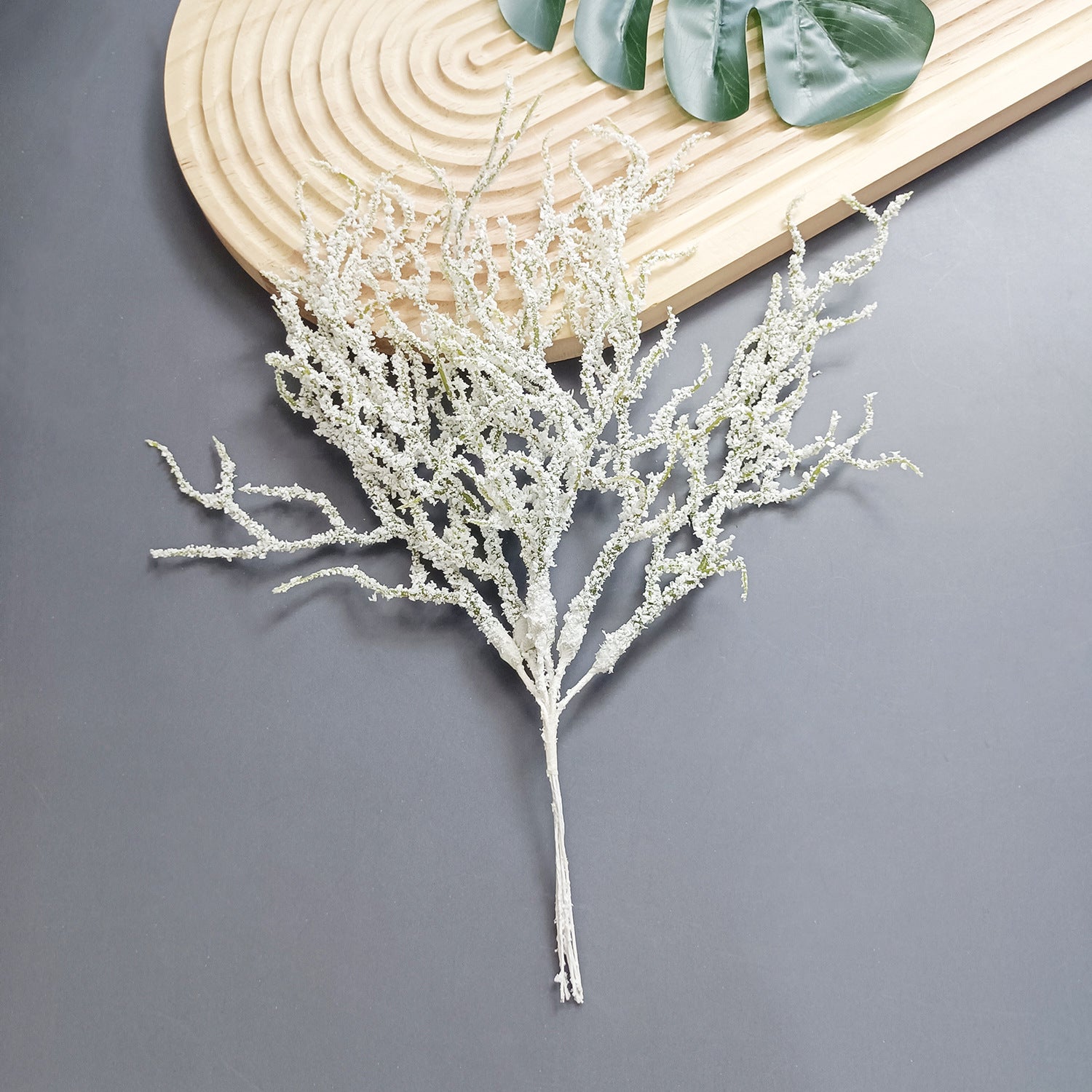 25 cm künstliche Zweige, realistische Deko-Pflanzen für Hochzeiten, Events, Wohnaccessoires, langlebig und pflegeleicht