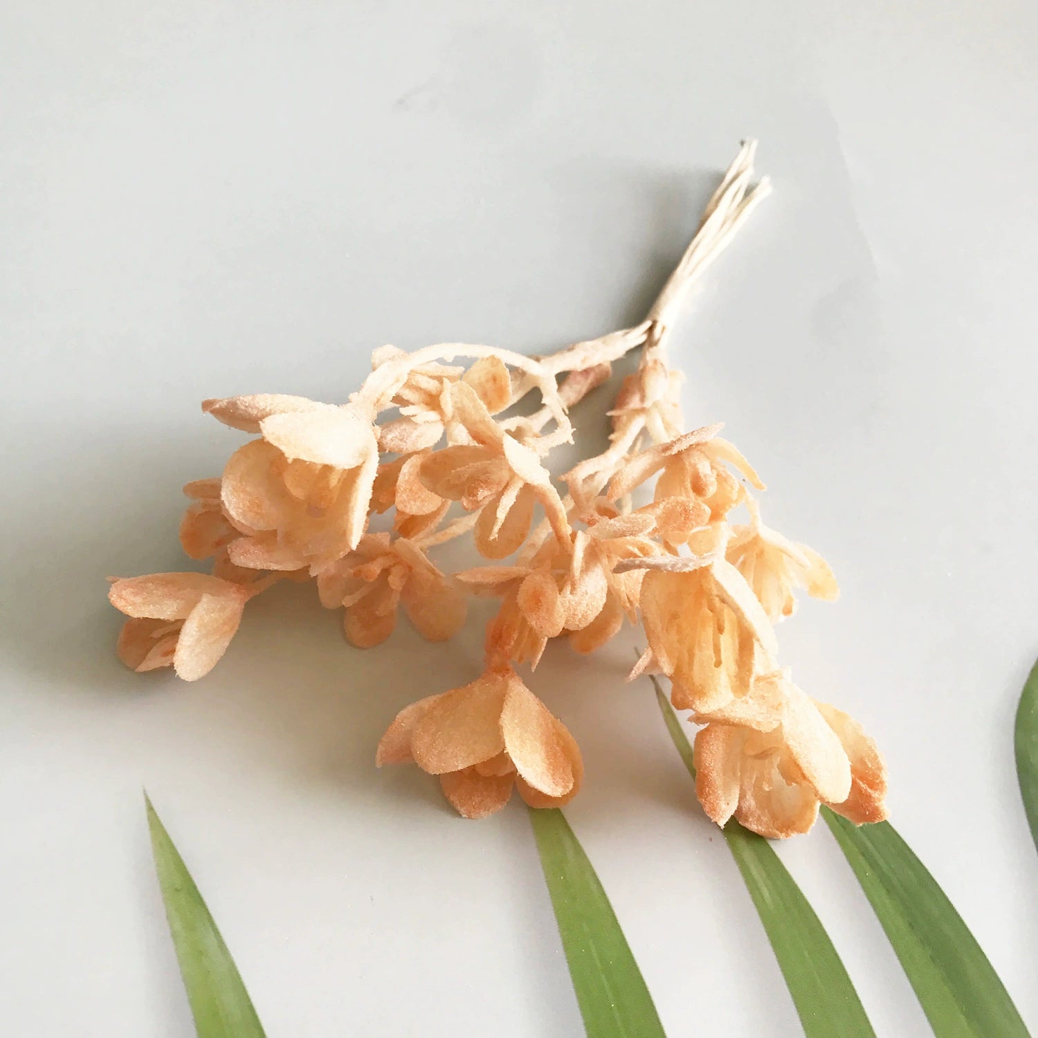 Künstliche Blumen DIY Set, 16,5 cm, realistische grüne Blätter, 8 Farben, für Hochzeiten, Veranstaltungen, Dekoration, Geschenke