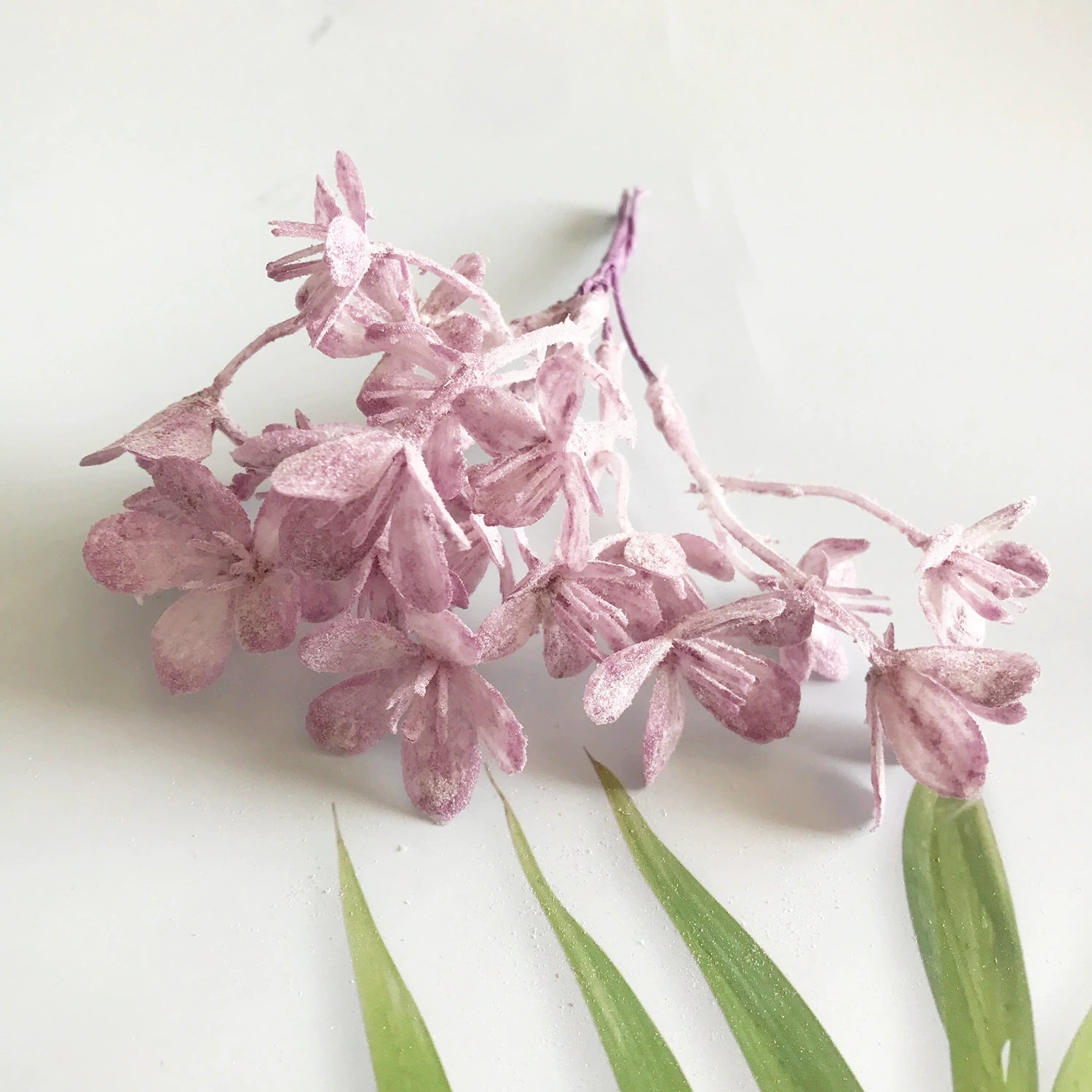Künstliche Blumen DIY Set, 16,5 cm, realistische grüne Blätter, 8 Farben, für Hochzeiten, Veranstaltungen, Dekoration, Geschenke