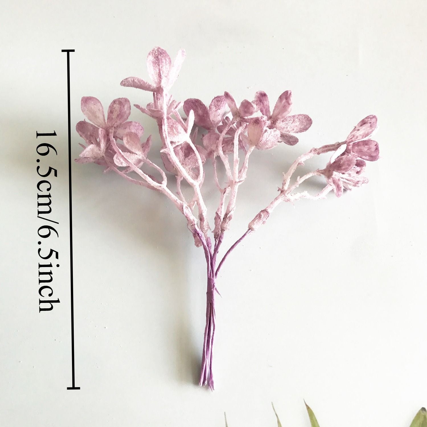Künstliche Blumen DIY Set, 16,5 cm, realistische grüne Blätter, 8 Farben, für Hochzeiten, Veranstaltungen, Dekoration, Geschenke