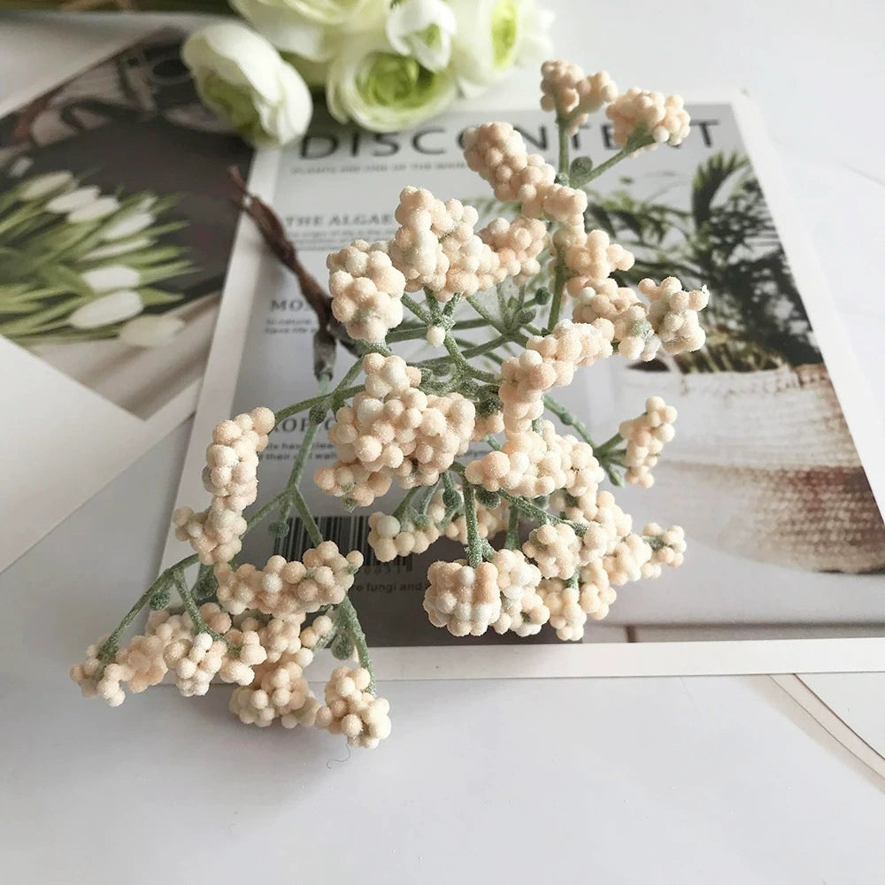 Künstlicher Strauß mit echten Touch-Effekt, 16 cm, in 8 Farben – ideal für Hochzeiten, Event-Dekoration, Geschenkkörbe, Floristen, Einzelhandel