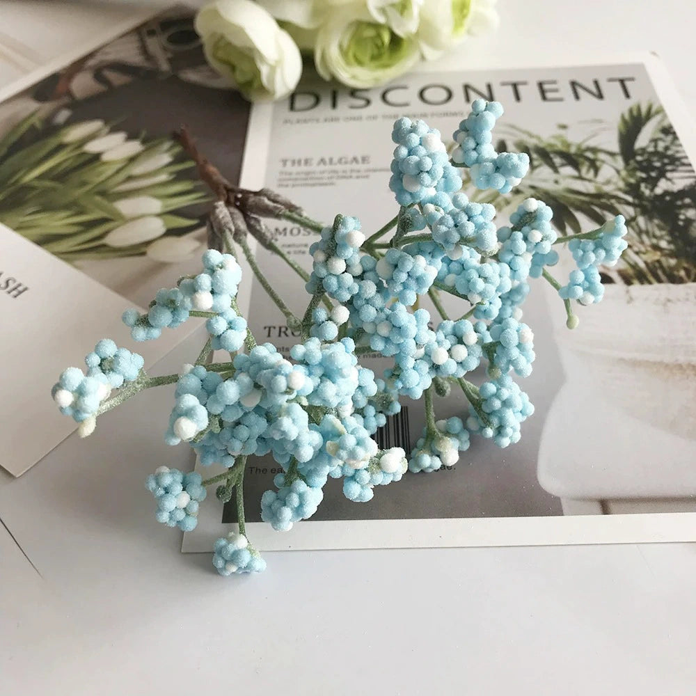 Künstlicher Strauß mit echten Touch-Effekt, 16 cm, in 8 Farben – ideal für Hochzeiten, Event-Dekoration, Geschenkkörbe, Floristen, Einzelhandel