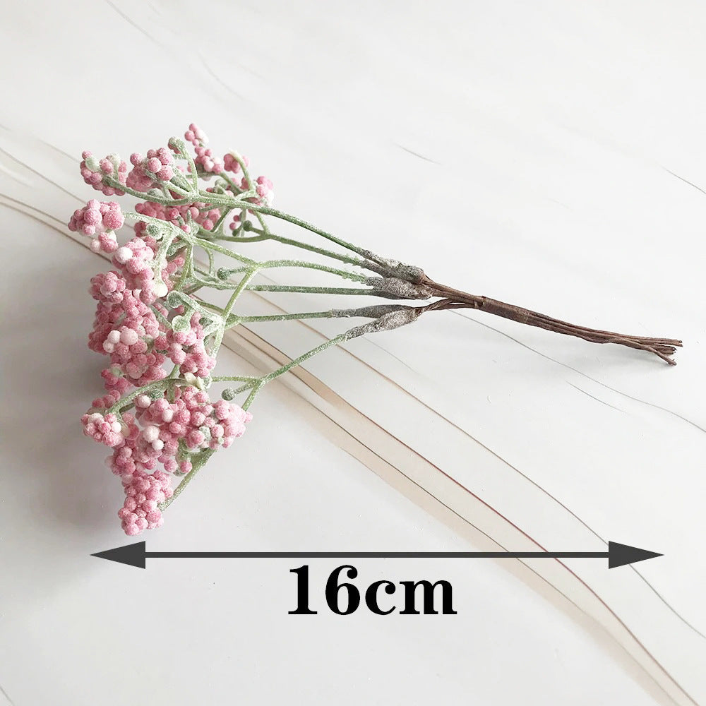 Künstlicher Strauß mit echten Touch-Effekt, 16 cm, in 8 Farben – ideal für Hochzeiten, Event-Dekoration, Geschenkkörbe, Floristen, Einzelhandel