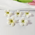 Wildblumen Blütenköpfe 10er Set, 4cm, Täuschend Echte Kunstblumen für Floristik & DIY, Hochzeit, Gestecke, Tischdeko, Mengenrabatt