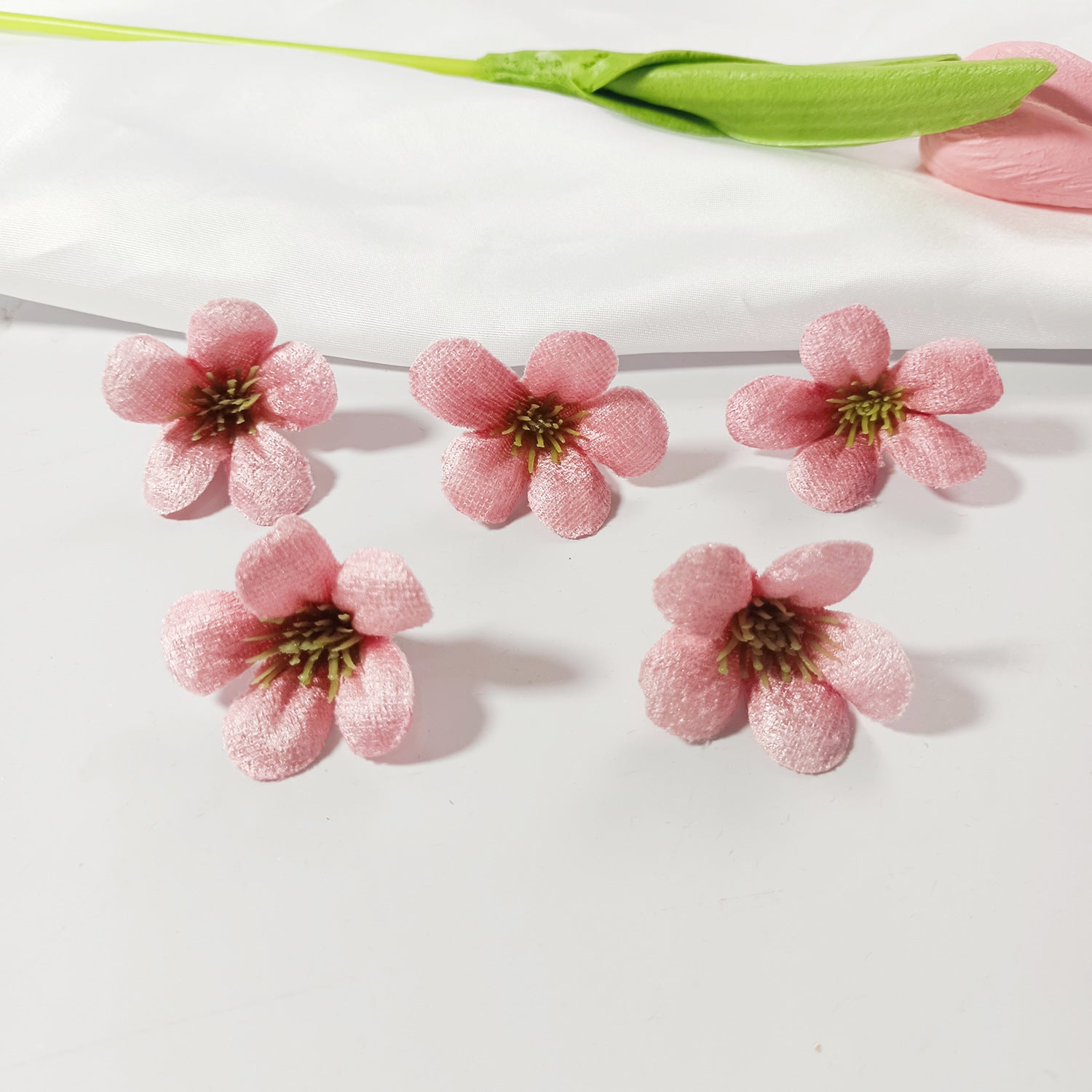 Wildblumen Blütenköpfe 10er Set, 4cm, Täuschend Echte Kunstblumen für Floristik & DIY, Hochzeit, Gestecke, Tischdeko, Mengenrabatt
