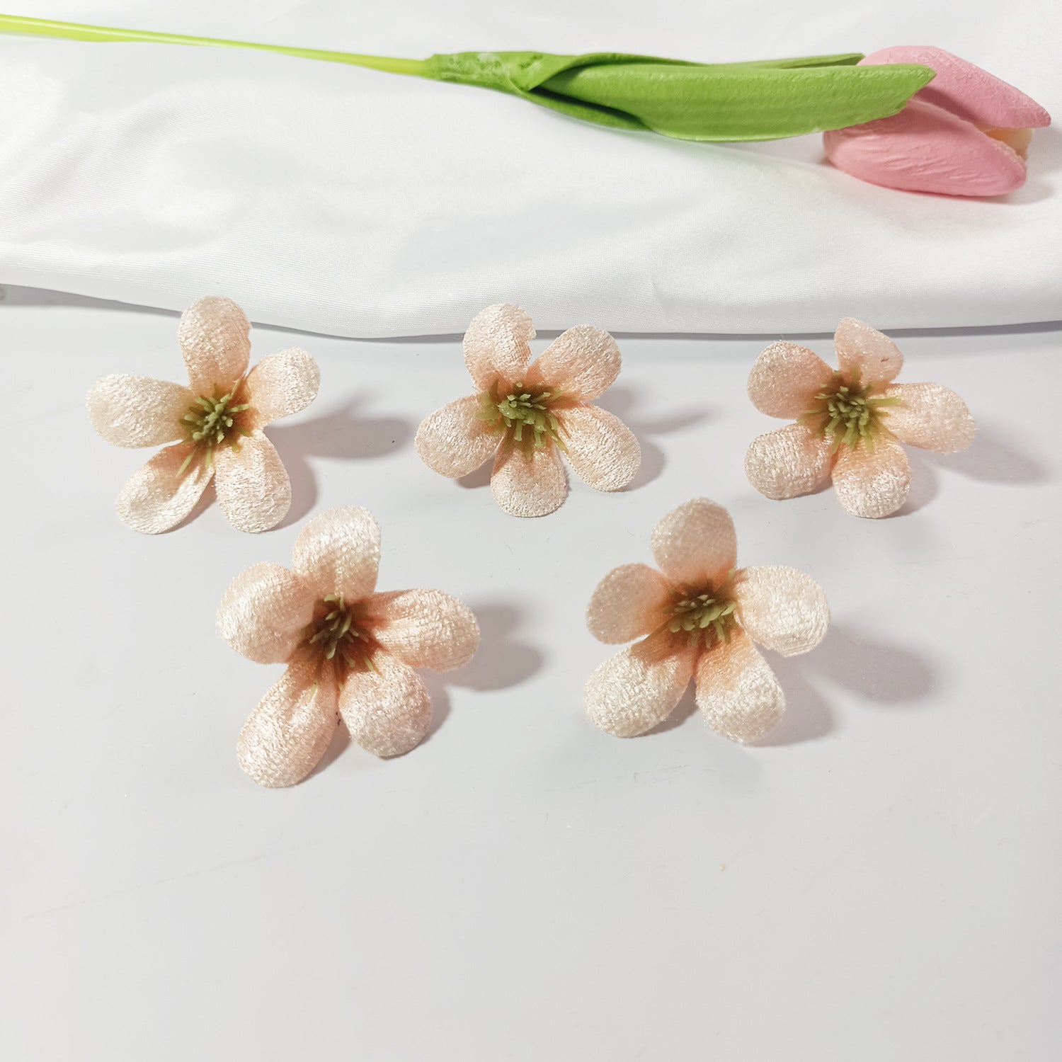 Wildblumen Blütenköpfe 10er Set, 4cm, Täuschend Echte Kunstblumen für Floristik & DIY, Hochzeit, Gestecke, Tischdeko, Mengenrabatt