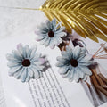 Gänseblümchen Blumenköpfe 7cm, Täuschend Echte Seidenblumen zum Basteln, DIY Kunstblumen für Hochzeit, Gestecke, Floristik | Mengenrabatte