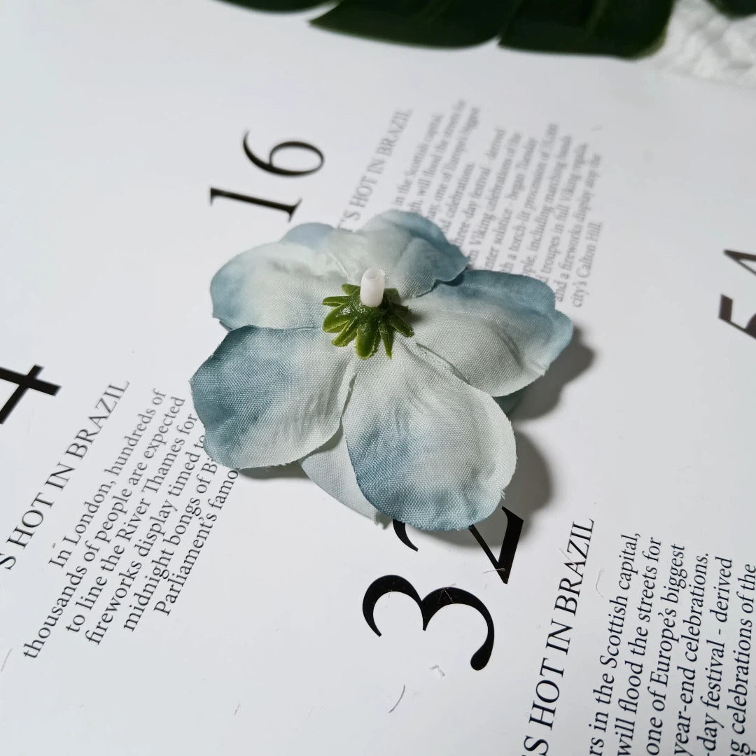 Künstliche Teekamelie Blüte, 6,5 cm Durchmesser, realistisch, für Hochzeiten, DIY-Bastelprojekte, Dekoration für Cafés und Geschäfte