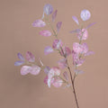 Eukalyptuszweig Herbst 85 cm, Täuschend Echter Kunstzweig, Real-Touch Deko für Vase, Hochzeit & Floristik, Silberdollar-Eukalyptus