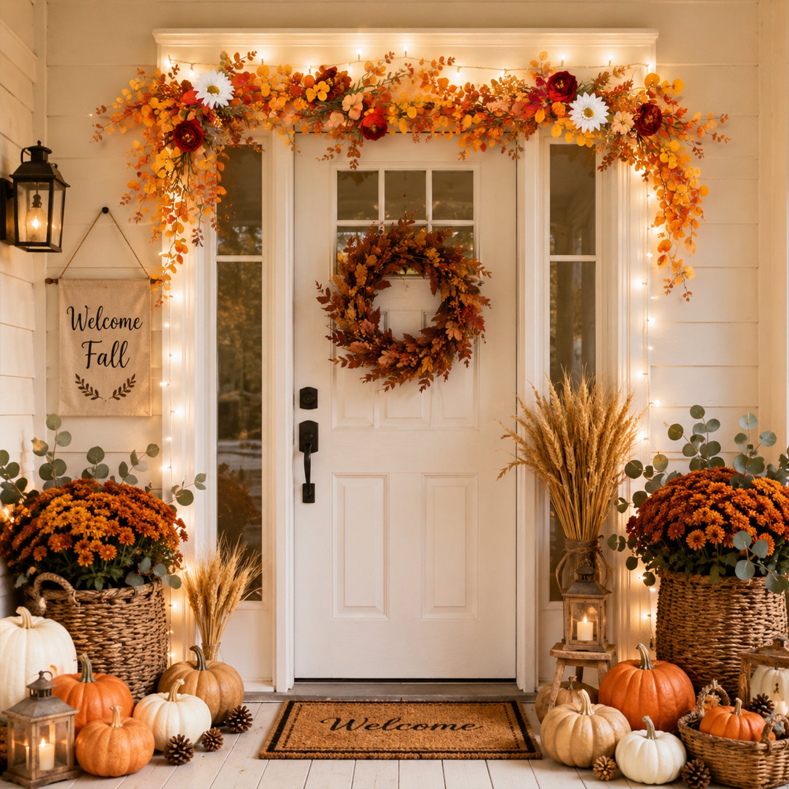 Ahorngirlande künstlich 200 cm, täuschend echte Herbstblätter-Ranke, langlebige Herbstdeko für Hochzeit, Event & Zuhause, warmes Herbstlaub