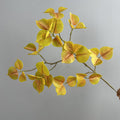 Künstliche Bougainvillea-Blätter, 48cm, realistisch, herbstlich, ideal für Hochzeiten, Dekoration, Innenräume