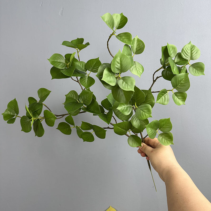 Künstliche Bougainvillea-Blätter, 48cm, realistisch, herbstlich, ideal für Hochzeiten, Dekoration, Innenräume