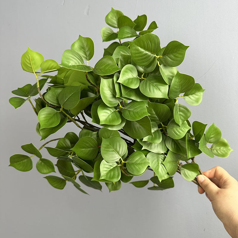 Künstliche Bougainvillea-Blätter, 48cm, realistisch, herbstlich, ideal für Hochzeiten, Dekoration, Innenräume