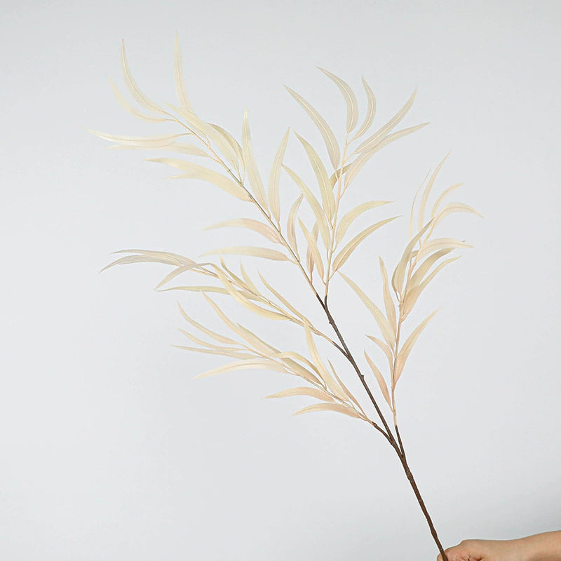 Künstliche Eukalyptusblätter, 110 cm lang, Kunststoff, realistisch für Hochzeiten, Wohnkultur, Geschäftsdékor, Brautstrauß, Floristik, saisonale Dekoration